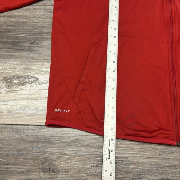 Nike Dri Fit Iowa State Cyclones ISU Red 2XL Mini Swoosh NCAA Windbreaker Jacket - Picture 6 of 10